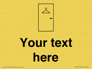 Custom information: Changing room